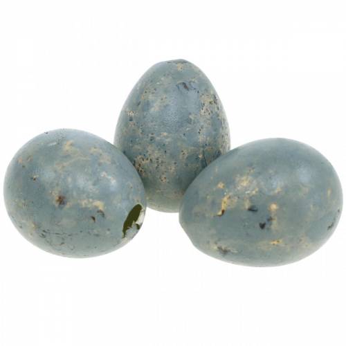 Quail Egg Decoration Gray Marbled Empty 3cm Easter Decoration 50 Pcs