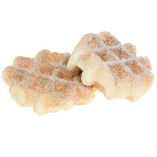 Floristik24 Waffle artificially Ø9cm 2pcs