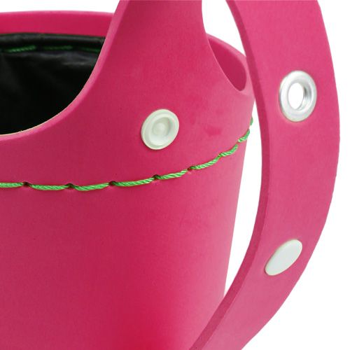 Floristik24 Wall hanger plant pot pink Ø14cm H15cm, 1pc