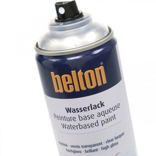 Floristik24 Belton free water-based lacquer high gloss clear lacquer spray can 400ml