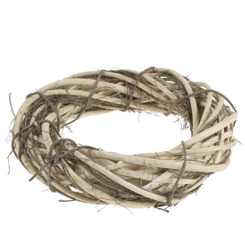 Floristik24 Wicker wreath with branches nature Ø30cm