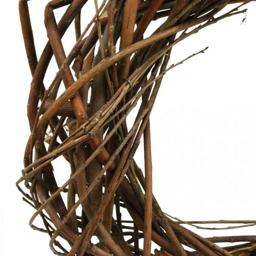 Product Willow wreath natural decorative wreath made of branches Ø40cm