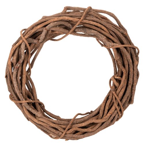 Natural Wicker Wreath 40cm for DIY Floral Decorations buy online | Floristik24.co.uk