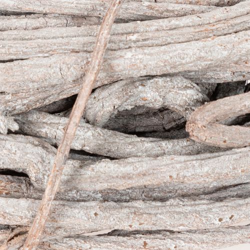Wicker Wreath Decorative Whitewashed Twig Ring 40cm | Floristik24.co.uk