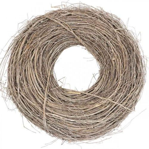 White willow wreath decorative wreath wreath nest table wreath Ø42cm