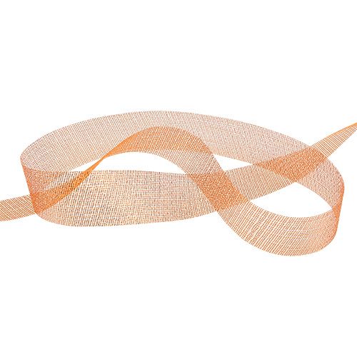 Floristik24 Christmas ribbon copper 25mm 25m
