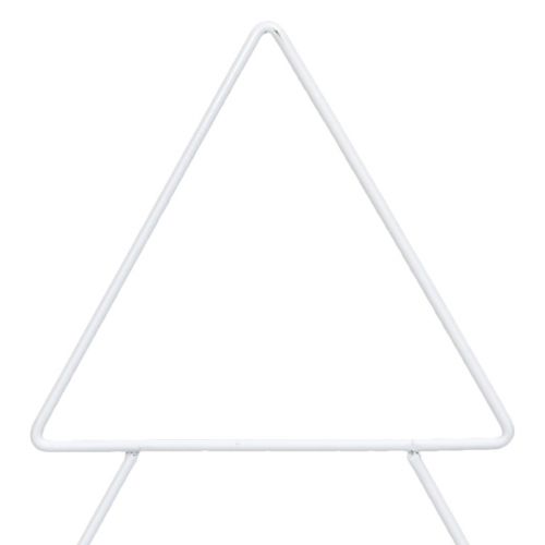 Product Christmas tree metal white for placing and decorating 41cm