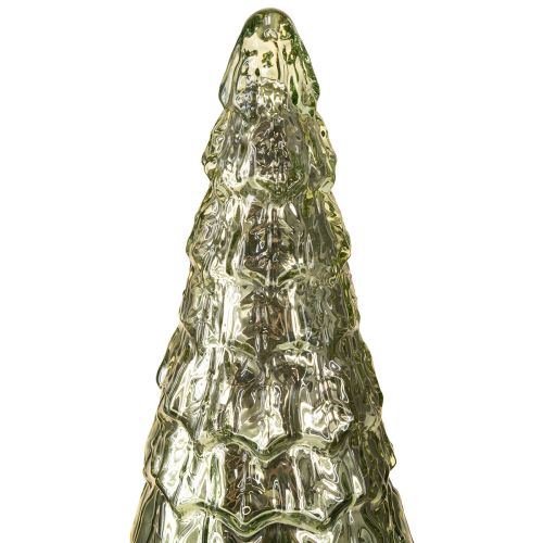 Floristik24 Christmas tree with LED lighting vintage green gold 38cm