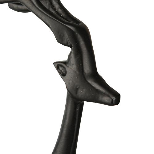 Floristik24 Christmas Figure Reindeer Decoration Metal Black 17×8×38.5cm