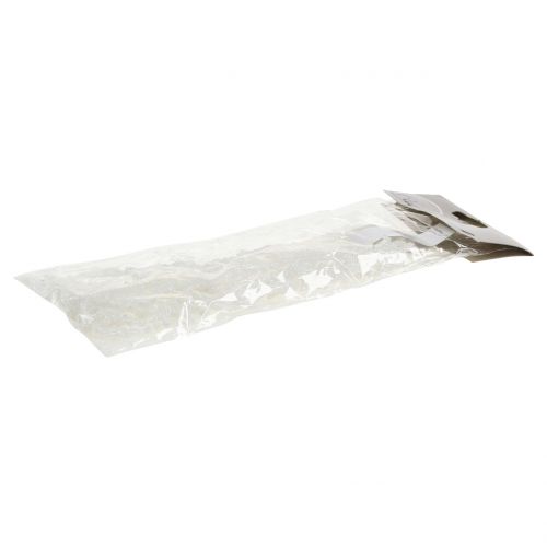 Floristik24 Christmas tree chain with stars white 2.7m