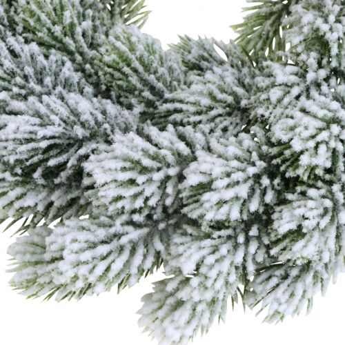 Product Christmas wreath fir branches Fir wreath artificially snowed Ø28cm