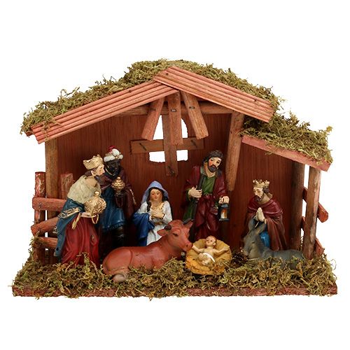 Product Christmas crib 30cm x 21cm x 10cm