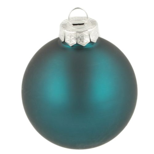 Christmas bauble, matte and glossy, festive Christmas tree ornament, 6cm, 24 pieces | Floristik24.co.uk