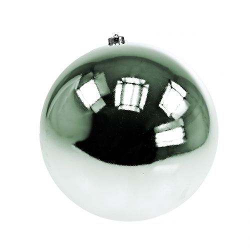Christmas bauble unbreakable light green Ø20cm | Floristik24.co.uk
