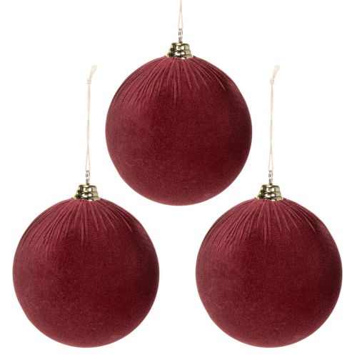 Large Velvet-Look Christmas