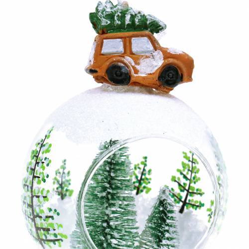 Product Glass ball Christmas tree decorations car Ø8cm 3pcs
