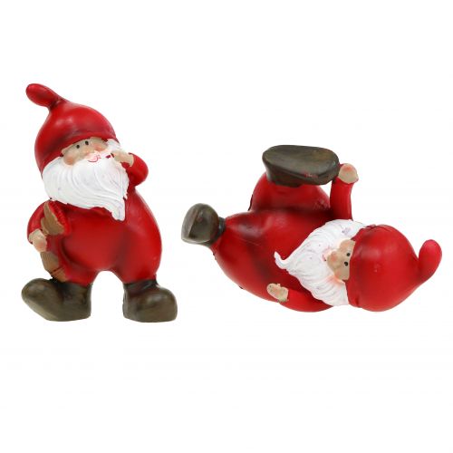 Floristik24 Santa Claus 5-7,5cm Red 4pcs