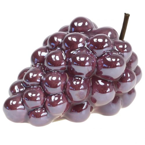 Grape ceramic lilac 10cm 2pcs