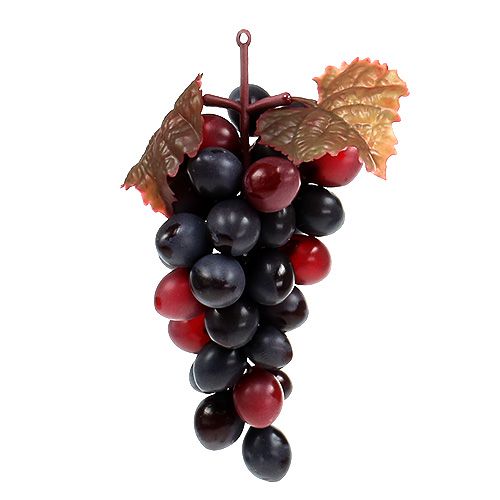 Floristik24 Grape dark red 15cm 4pcs