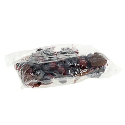 Floristik24 Grape dark red 15cm 4pcs