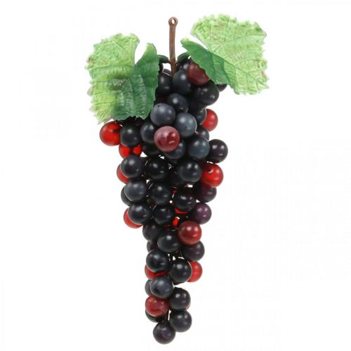 Product Deco grapes black artificial fruit shop window decoration 22cm