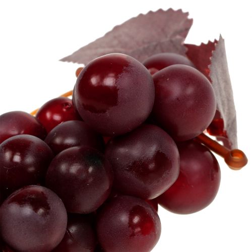 Floristik24 Grapes 15cm red
