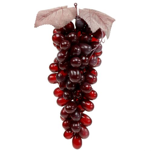Floristik24 Artificial grapes Burgundy 25cm