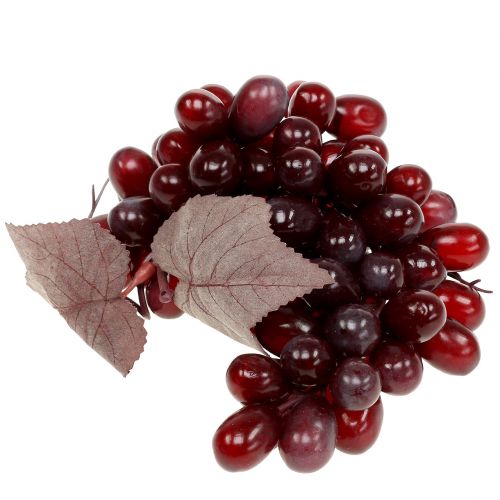Floristik24 Artificial grapes Burgundy 25cm