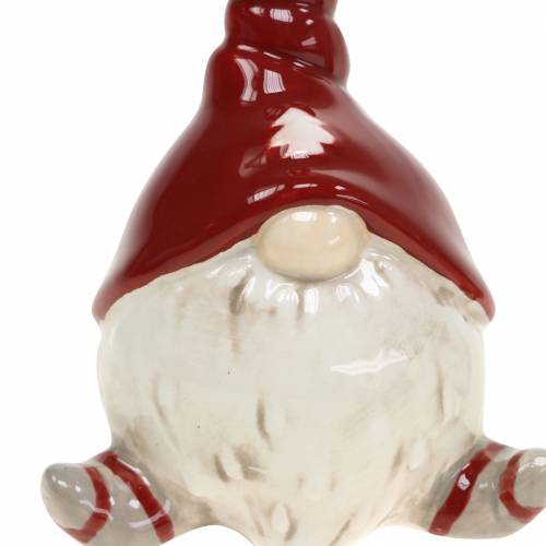 Floristik24 Christmas decoration decorative figure ceramic elf 10cm 2pcs