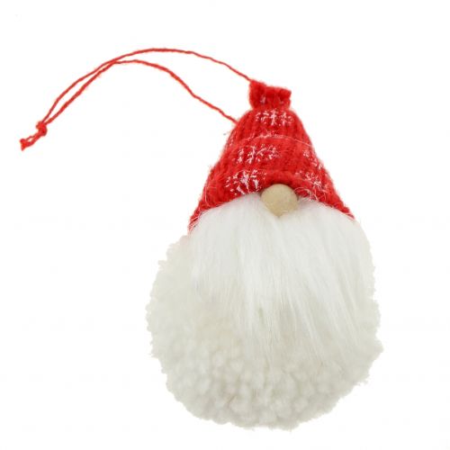 Imp red, white to hang 8cm 8pcs