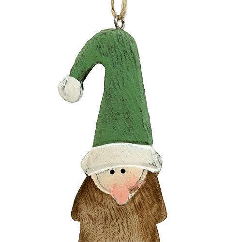 Product Christmas Tree Decoraton Goblin head with bell 15cm 6pcs