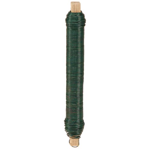 Floristik24 Wrapping wire craft wire green 0.65mm 100g