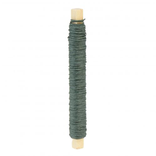Product Wrapping wire green craft wire paper wrapping wire Ø0.8mm 22m