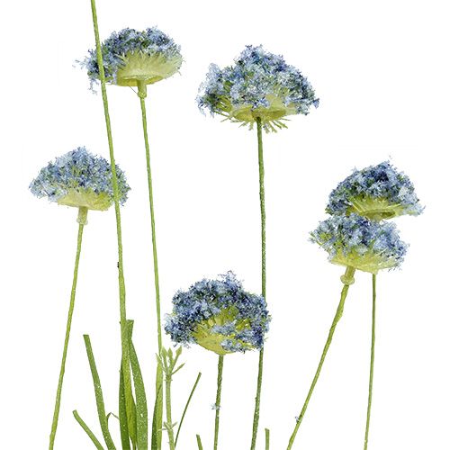 Floristik24 Meadow flowers blue L65cm 3pcs