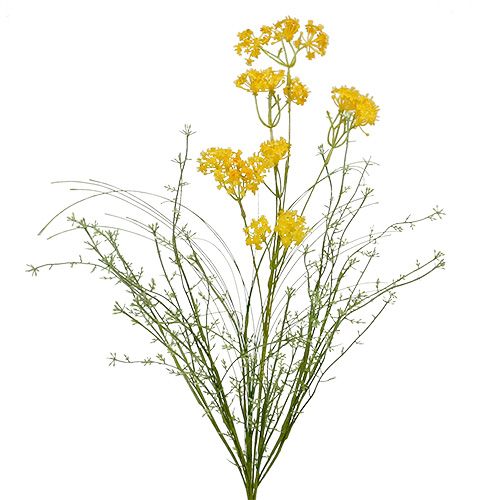 Floristik24 Meadow flowers yellow L60cm 3pcs