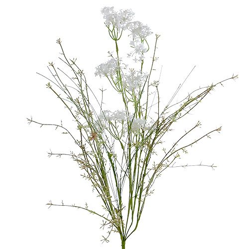 Floristik24 Garden Flowers White L50cm 3pcs