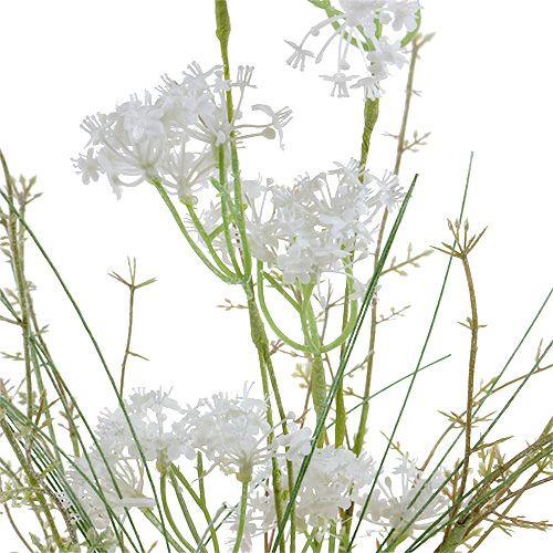 Product Garden Flowers White L50cm 3pcs