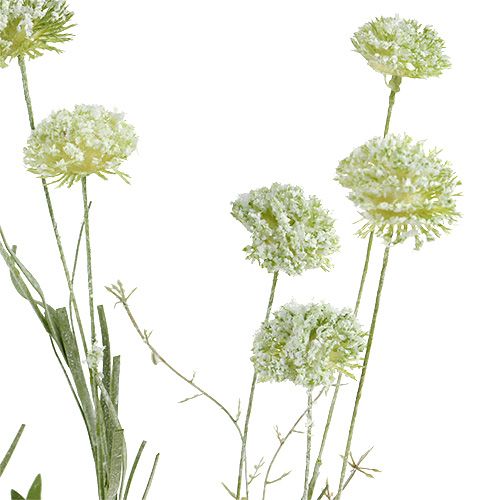 Floristik24 Meadow flowers white L60cm 3pcs