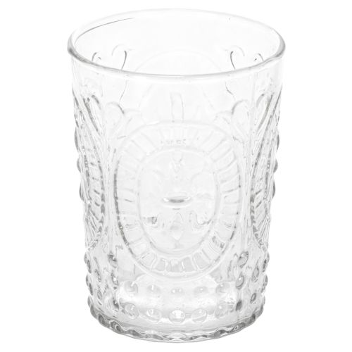 Glass hurricane lantern, candle holder, tealight holder, glass Ø7.5cm H10cm buy online | Floristik24.co.uk