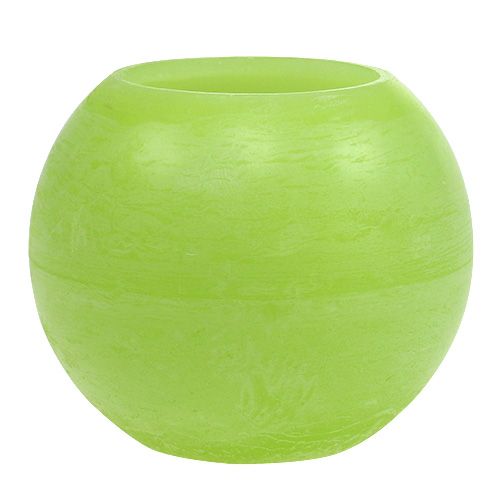 Floristik24 Windlight wax ball Ø20cm light green