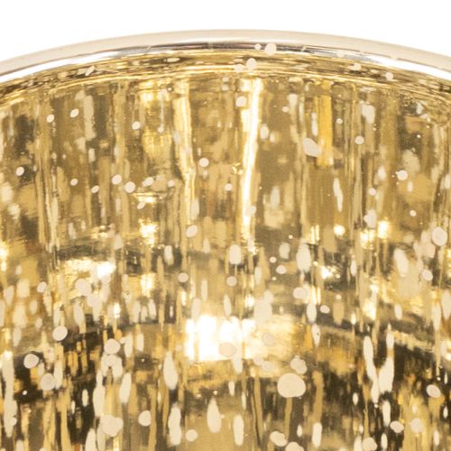 Product Decorative glass lantern with butterfly design for stylish home accents, 8cm, 4 pieces