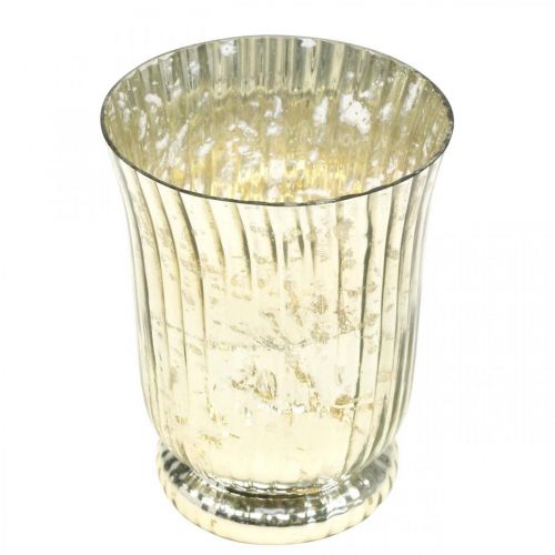 Product Lantern glass tea light holder tea light glass Ø11cm H14.5cm