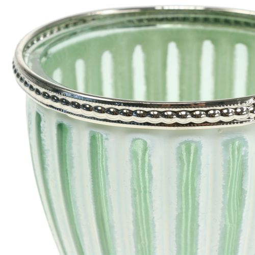 Product Windlight Antique Green Ø10cm H10cm
