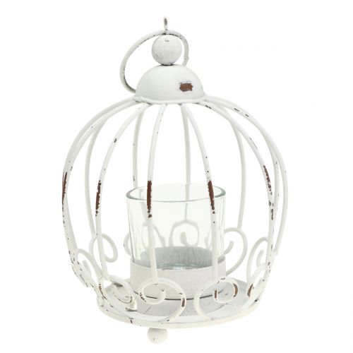 Floristik24 Lantern Crown Vintage Ø12cm H16.5cm