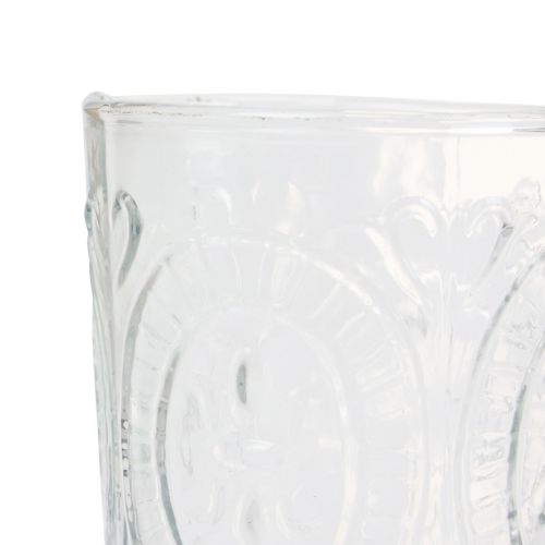 Product Lantern glass candle glass tealight holder glass Ø7.5cm H10cm