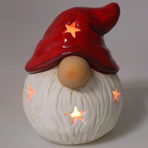 Floristik24 Lantern Santa Claus Ø15cm H19cm