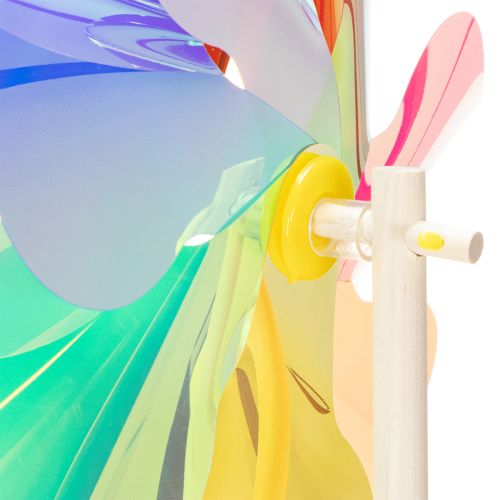 Product Windmill balcony, colorful eye-catcher, summer garden decoration, 75cm
