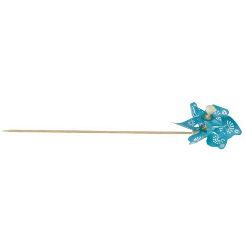Product Windmill pink yellow turquoise green balcony decoration Ø8.5cm 4pcs