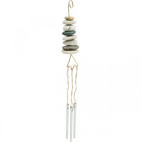 Product Wind Chime Hanger Chime Maritime with Stones H50cm