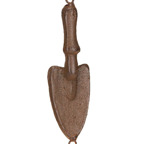 Product Wind Chime Metal Garden Tool Decoration Brown Ø13cm H76cm